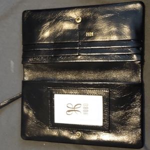 HOBO 100% Genuine black leather wallet